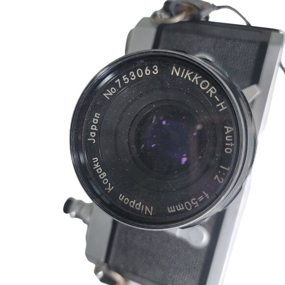 Vintage Nikkormat FTN 35mm SLR Film Camera With NIKKOR-H Auto 1:2 f=50mm Lens - Picture 8 of 14